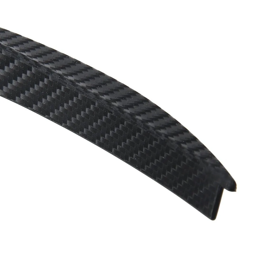2 Pcs 45Cm Car Stickers | Rubber Large Round Arc Strips | Universal Fender Flares | Wheel Eyebrow Decal | Black Striped