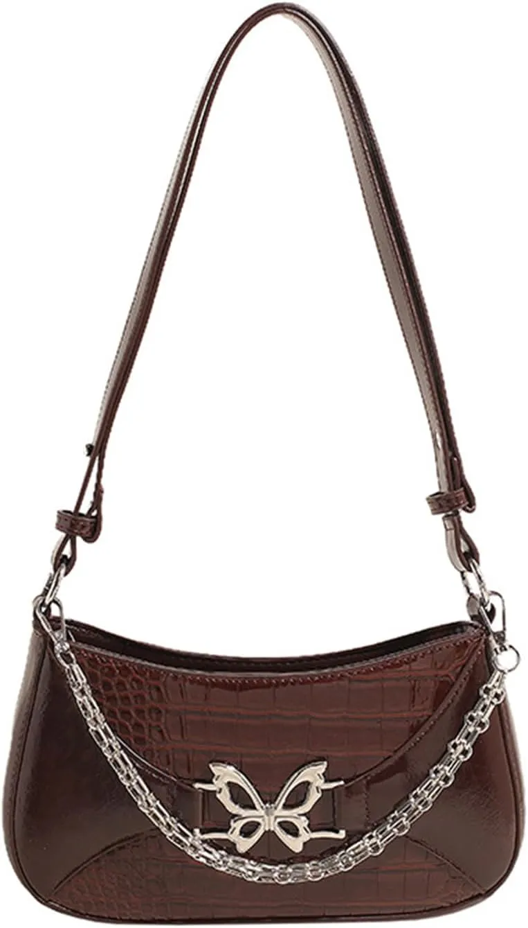 Bow Shoulder Bag for Women Small Womens Purses and Handbags Designer Hobo Bags with Zipper Everyday Crossbody Purse