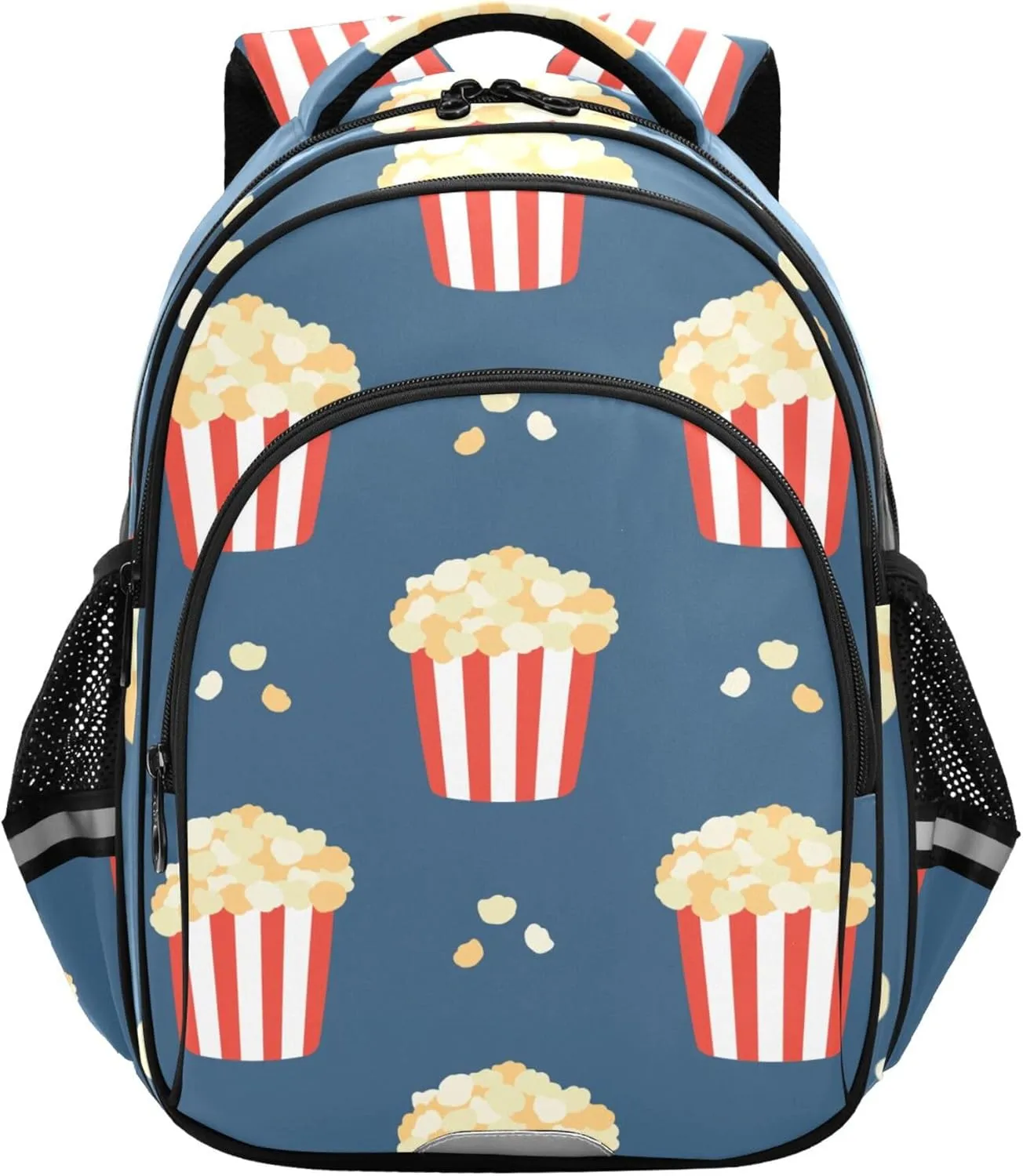 Buckets Of Popcorn Backpack for School Study Book Bag Laptop Backpack Work Travel Computer Bags