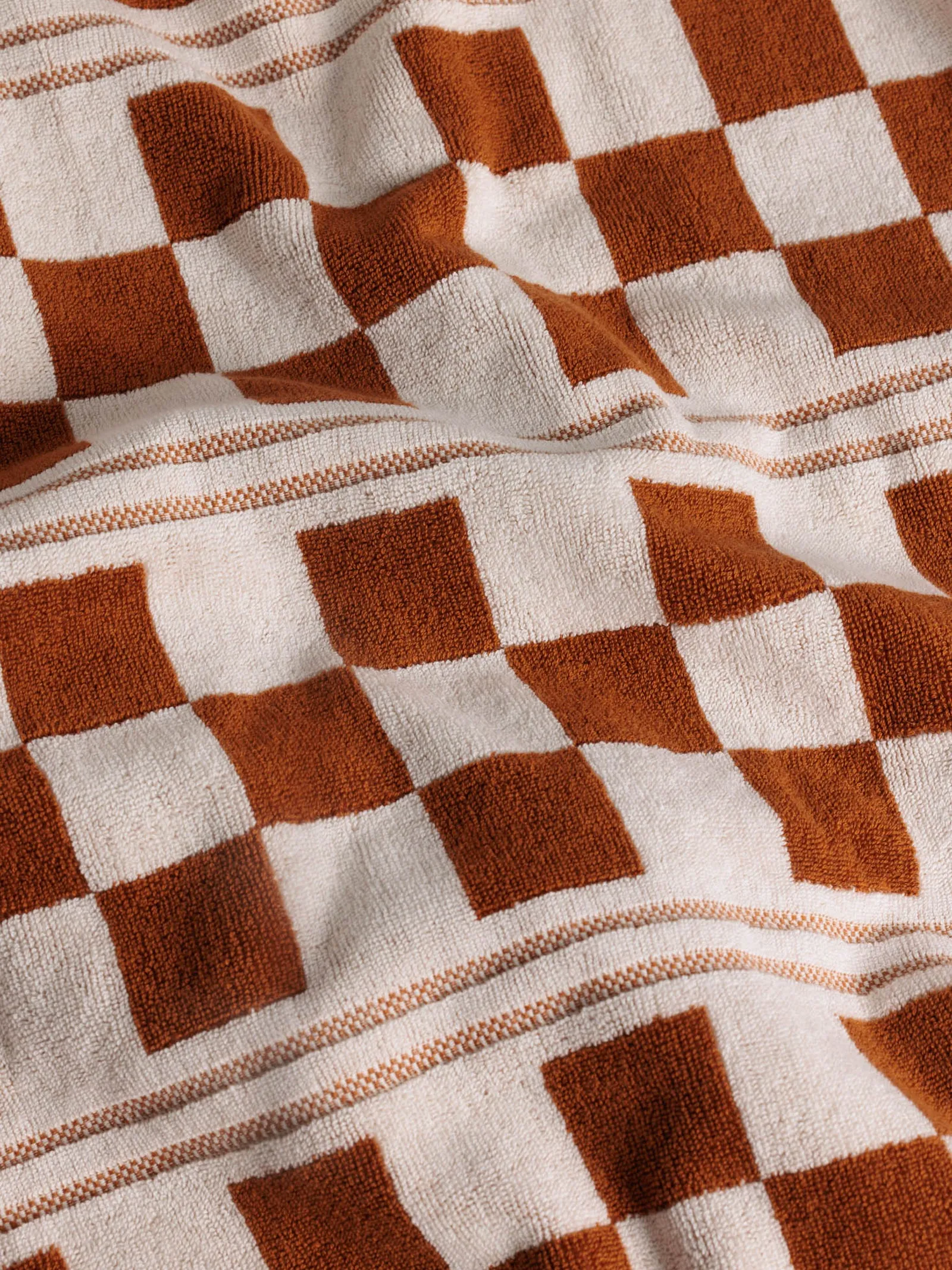 Busby Pool Towel - Fuyu/Chalk