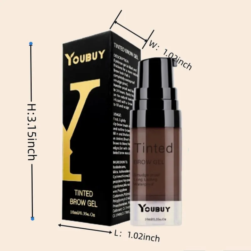  Buy 1 Get 1 Free! Long-lasting waterproof eyebrow gel for all-day  wear
