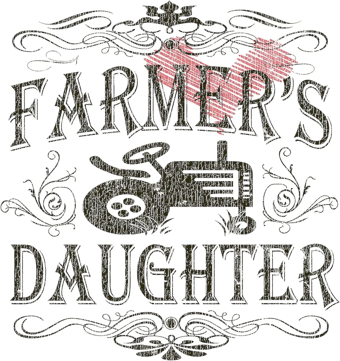 CafePress Farmer's Daughter Tote Bag Natural Canvas Tote Bag, Reusable Shopping Bag