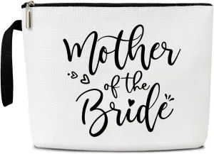 Cosmetic Bag for Mom, Mother of the Bride Cosmetic Bag, Inspirational Gifts for Women Mother, Mom Gifts from Daughters Sons, Appreciation Gifts for Women, Bulk Supplies Cosmetic Bags - 041