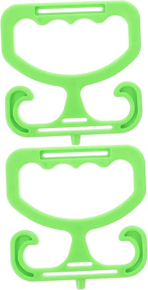 DECHOUS Multi-purpose Shopping Bag Carrier Plastic Handles for Groceries Travel