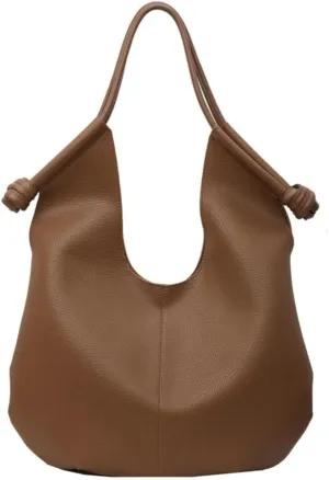 Fashion Shoulder Bag for Women Large Vegan Leather Hobo Totes Purse Handbag Top Handle Satchel Well made