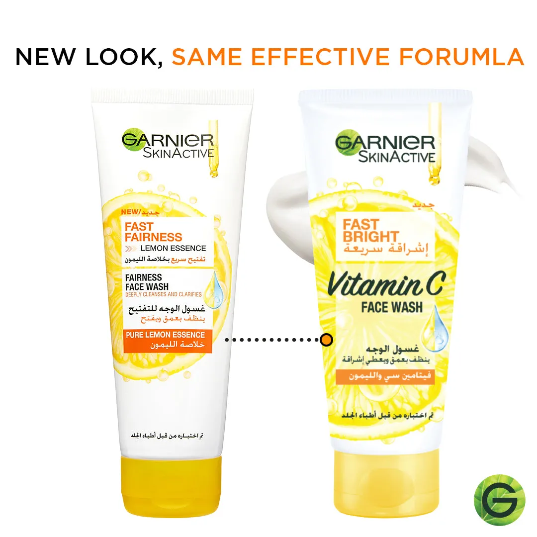 Garnier Fast Bright Face Wash 100 ML