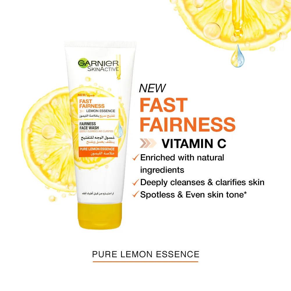 Garnier Fast Bright Face Wash 100 ML