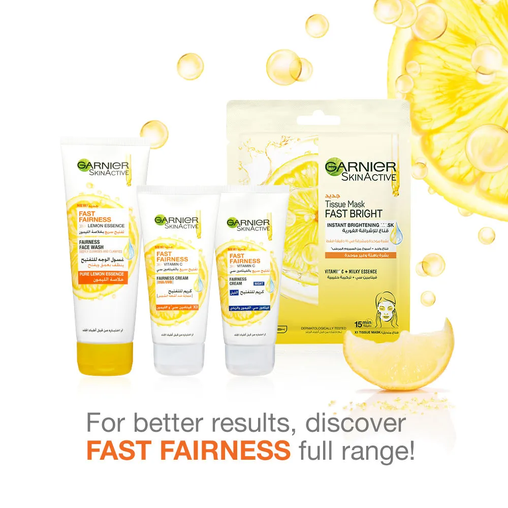 Garnier Fast Bright Face Wash 100 ML