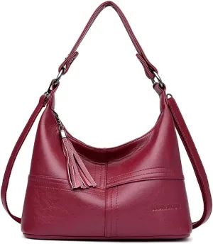Hobo Purses and Handbags for Women Shoulder Bag Crossbody Bags with Tassel