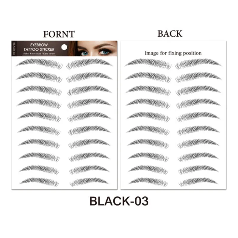 Hot Sale 50% OFF Long-Lasting 3D Waterproof Eyebrow Tattoo Sticker