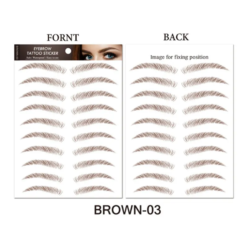 Hot Sale 50% OFF Long-Lasting 3D Waterproof Eyebrow Tattoo Sticker