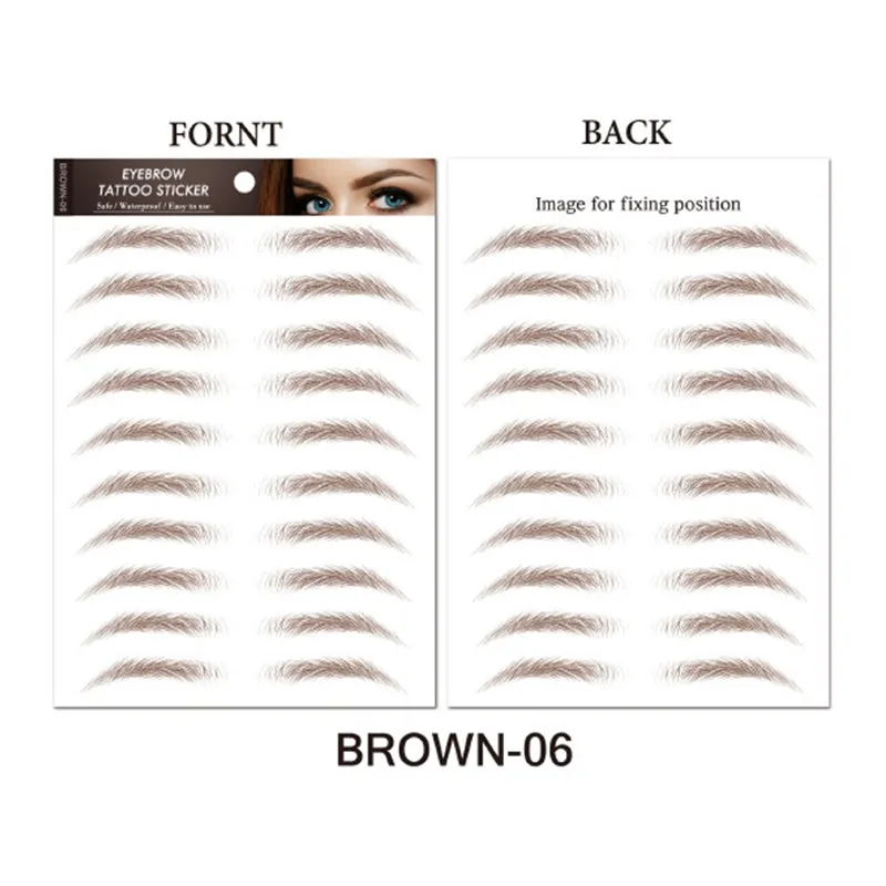 Hot Sale 50% OFF Long-Lasting 3D Waterproof Eyebrow Tattoo Sticker