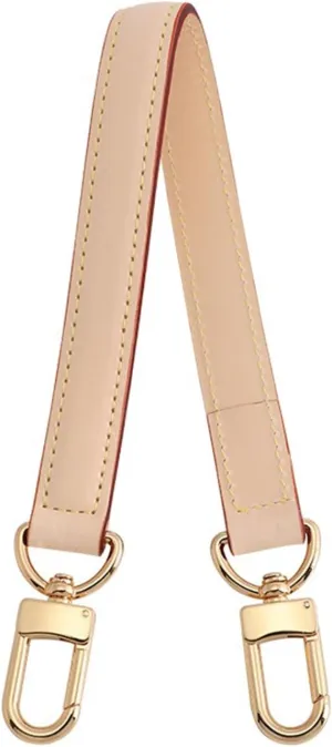 jiesinlov Purse Handle Leather Strap Replacement Fit for Neonoe Hobo Bucket Handbag(Apricot)