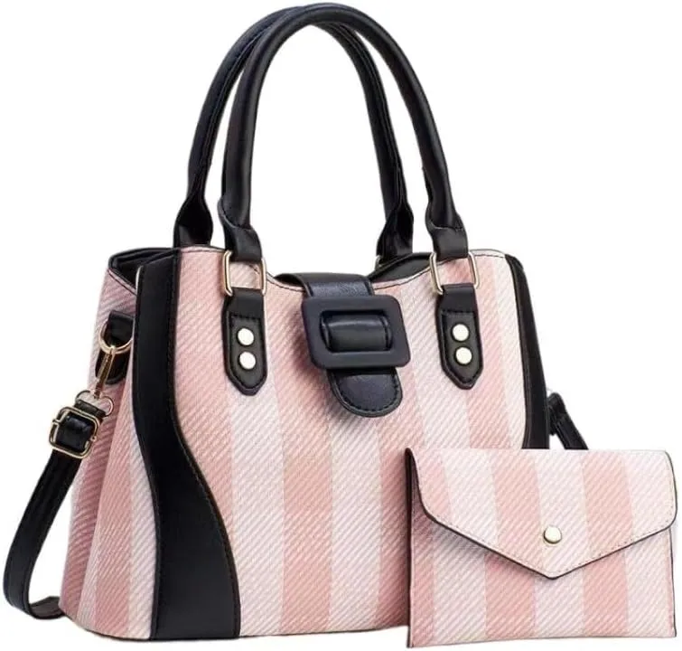 Lady Lattice Tote Bag Cross-Body Bag Leisure Totes Shoulder Bag with Strap Handbag Women Large Capacity Waist Packs