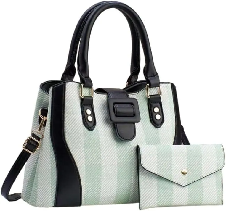 Lady Lattice Tote Bag Cross-Body Bag Leisure Totes Shoulder Bag with Strap Handbag Women Large Capacity Waist Packs