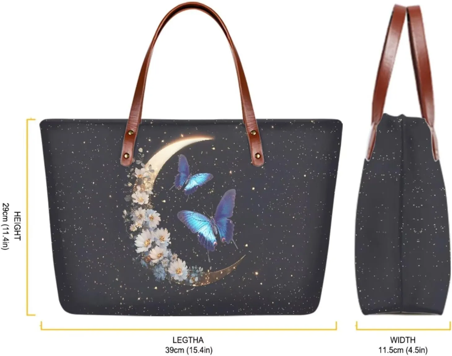 Lightweight Handbag Set of 2,Tote Bag Satchel Purse with Wallet Set for Women,Top Handle Totes for Walking
