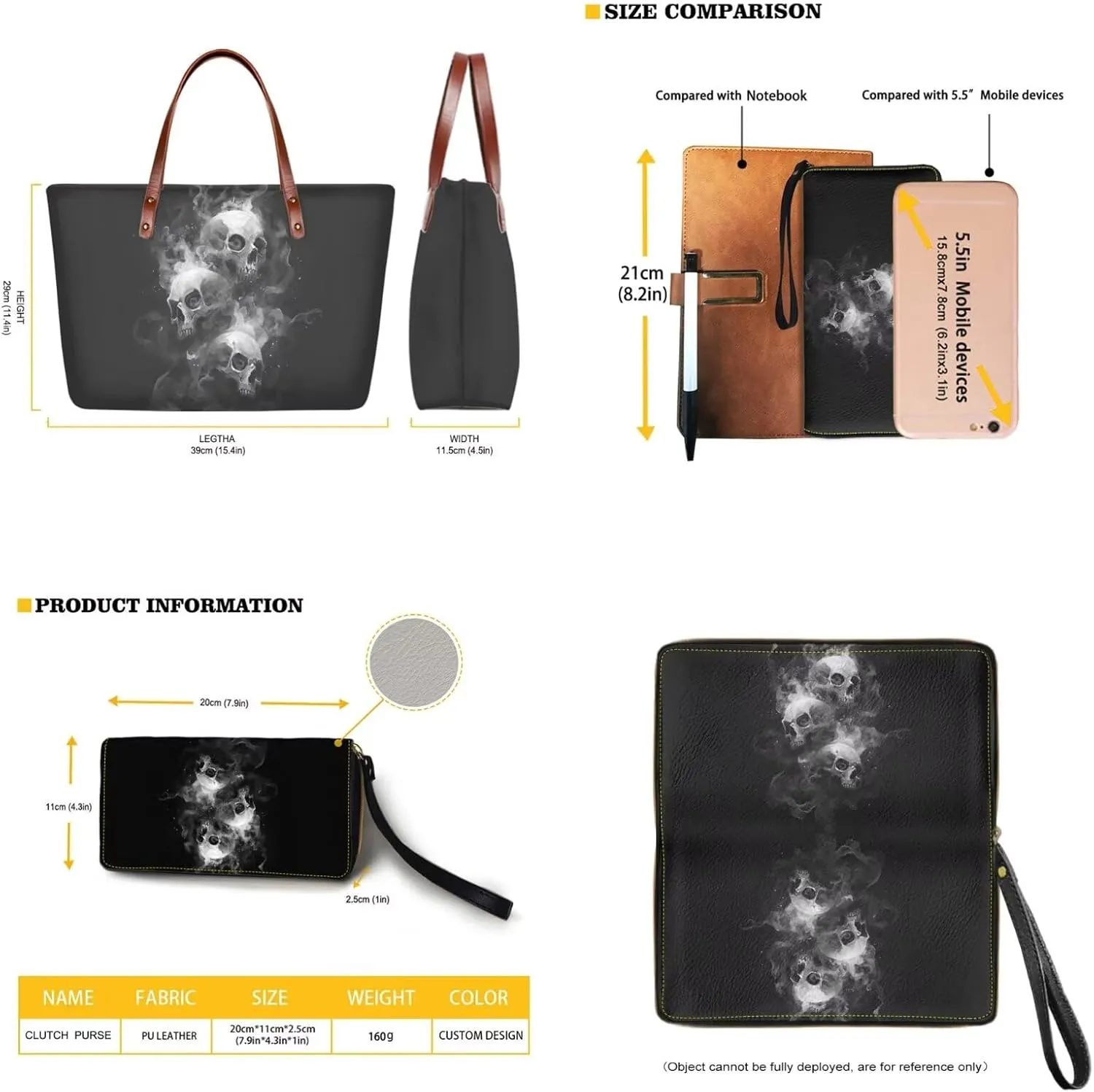 Lightweight Handbag Set of 2,Tote Bag Satchel Purse with Wallet Set for Women,Top Handle Totes for Walking