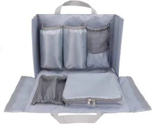 Lmbabter Removable Organizer Insert with Insulated Pocket, Diaper Bag with 6 Total Pockets, Handbag & Tote Bag for Women Mommy Nurse