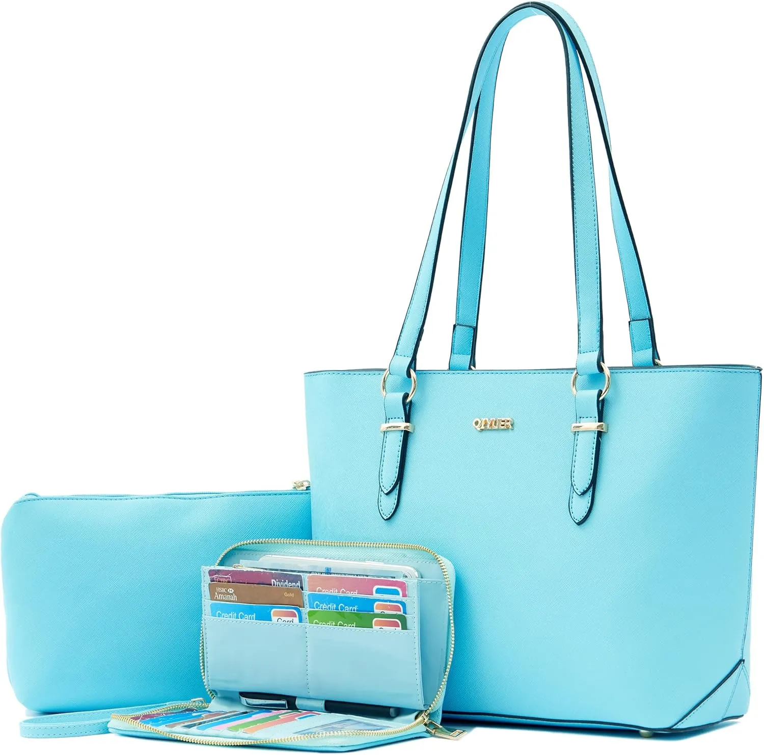 Purses And Wallets Set For Women Work Tote Satchel Handbags Shoulder Bag Top Handle Totes Purse With Matching Wallet