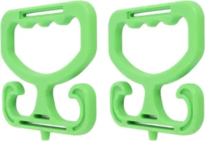 Sorandy 2PCS Grocery Bag Carrier, Heavy Duty Shopping Bag Holder, Grocery Bag Holder Grip with Ergonomic Handle Design for Carrying Shopping Bags Grocery Bags Buckets