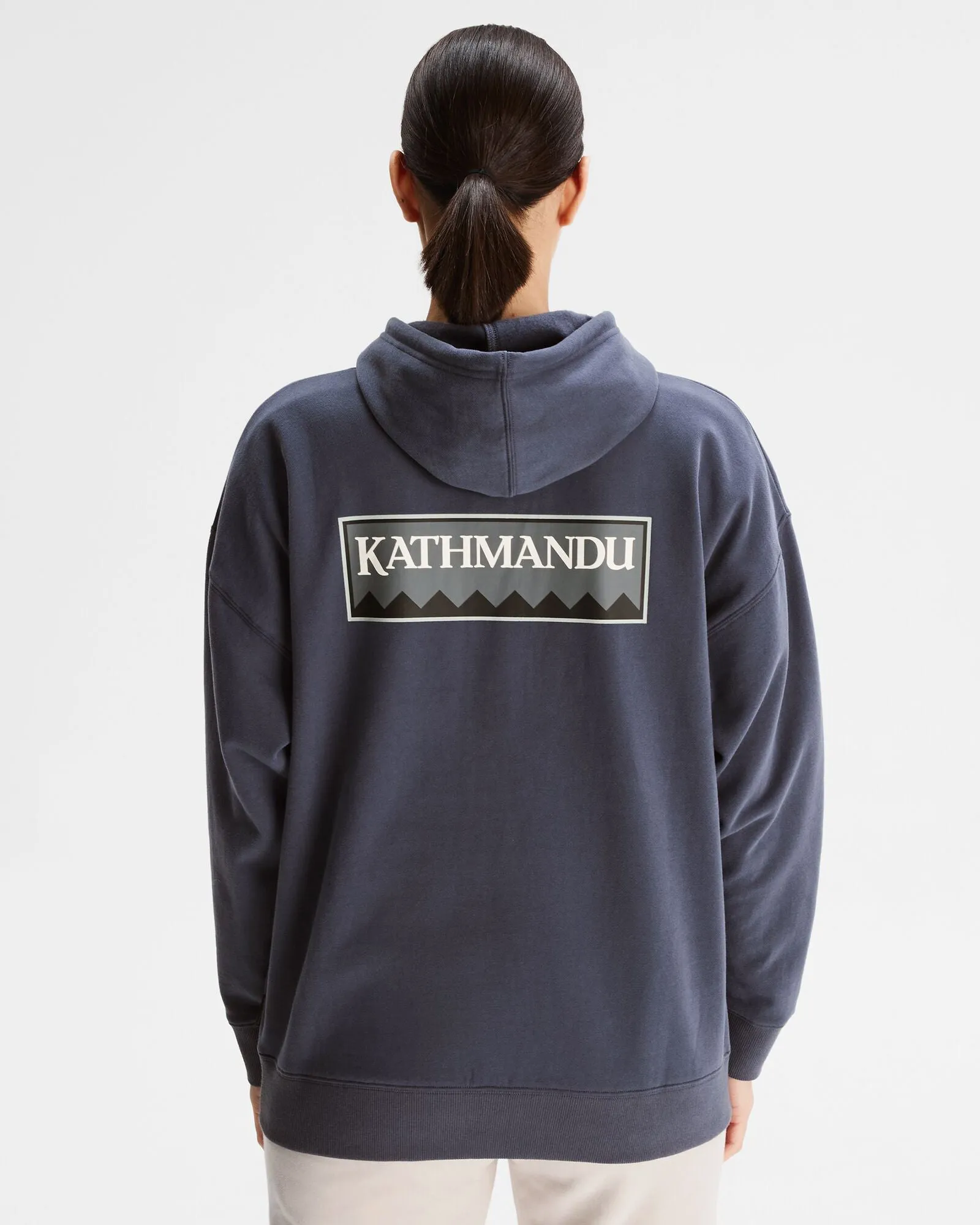 Women's Heritage Logo Slouchy LT BB Hoodie - Mid Navy