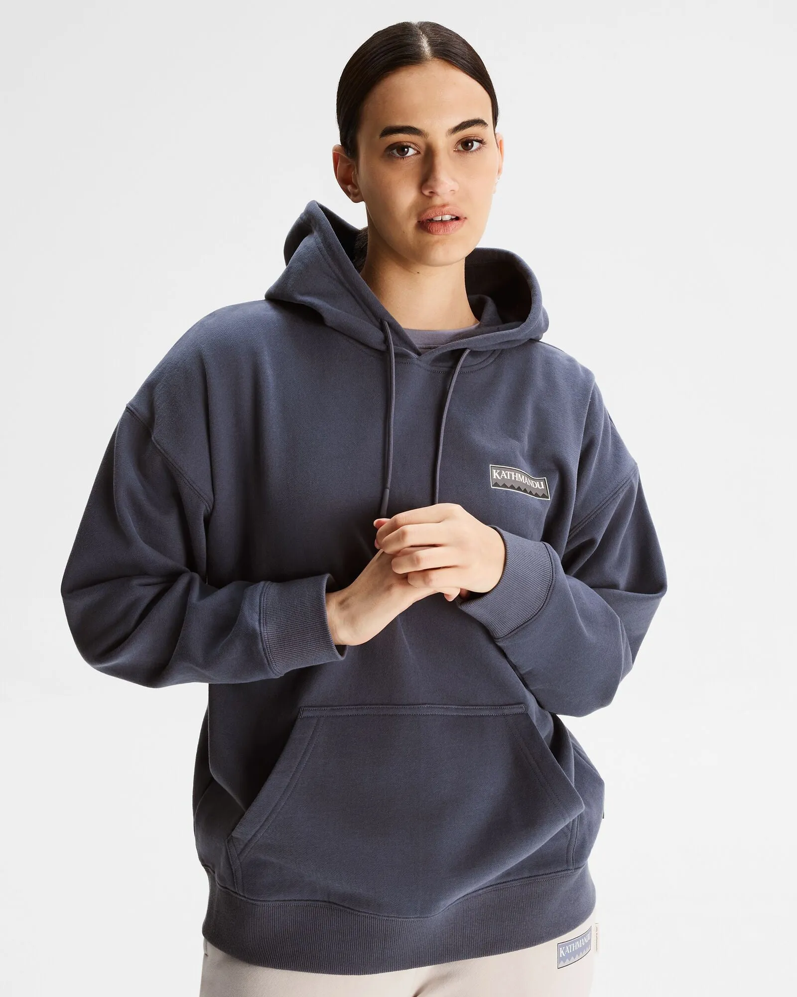 Women's Heritage Logo Slouchy LT BB Hoodie - Mid Navy